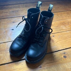 Dr. Martens Black Lace-Up Boots